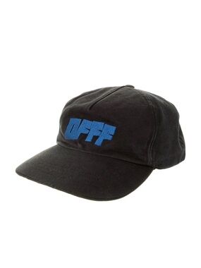 Men's Off-White distressed cotton cap